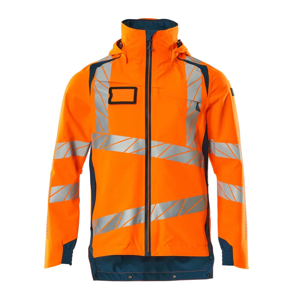 Mascot 19001-449 Shell Jas High Vis Oranje Donkerpetrol