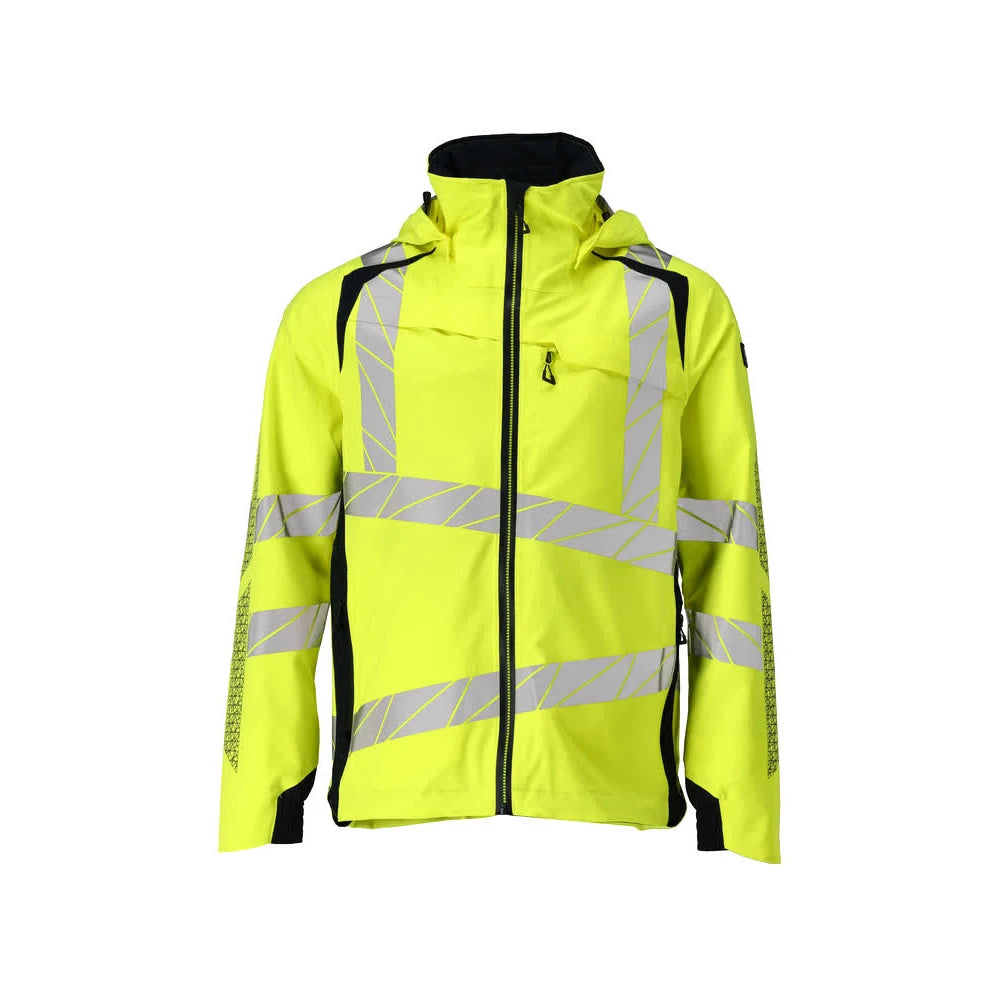 Mascot 19001-449 Shell Jas High Vis Geel Donkermarine