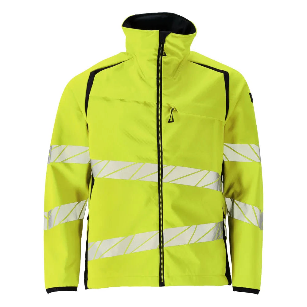 Mascot 19002-143 Softshell Jas High Vis Geel Donkermarine