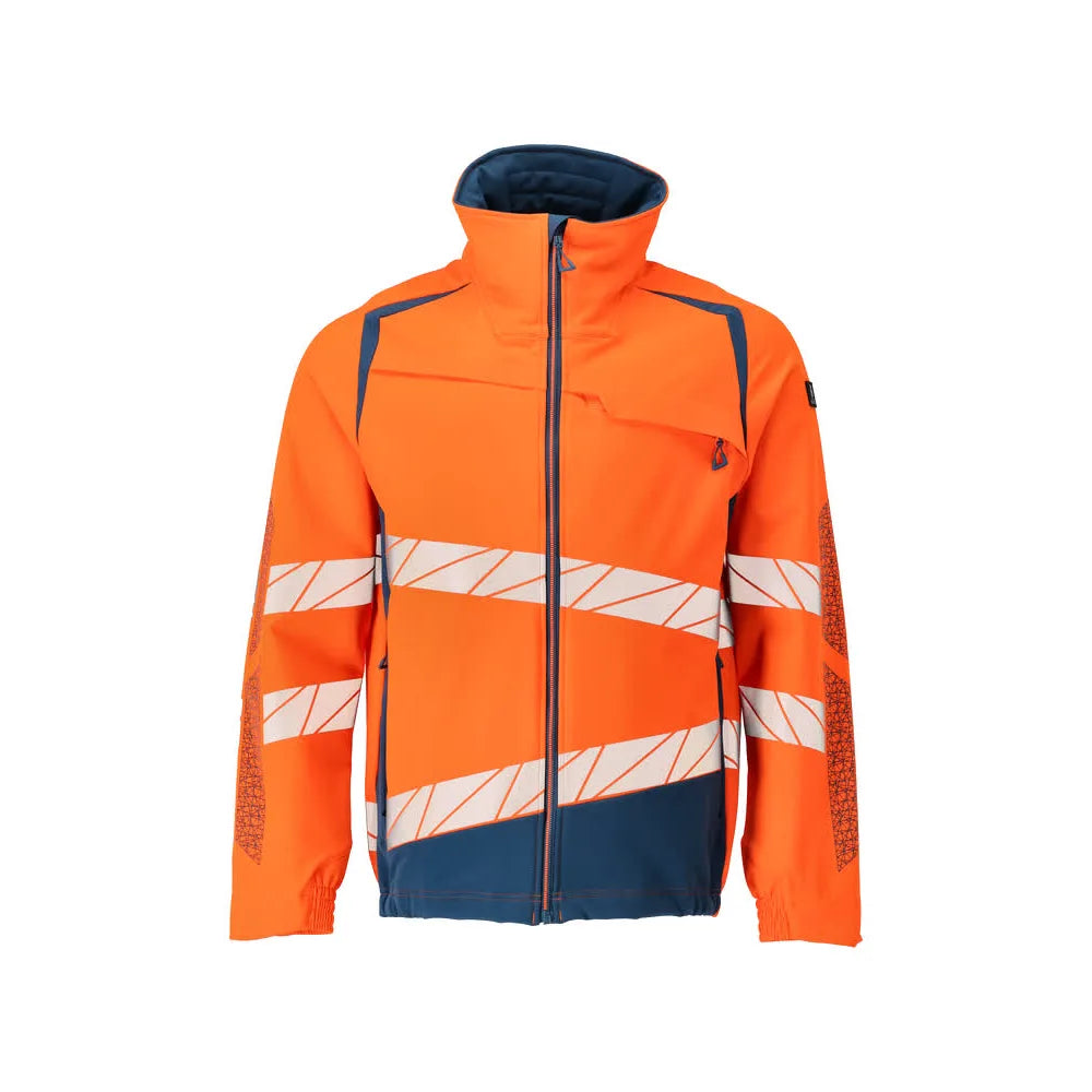 Mascot 19009-511 Jas High Vis Oranje Donkerpetrol