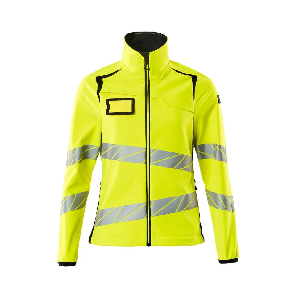 Mascot 19012-143 Softshell Jas High Vis Geel Zwart
