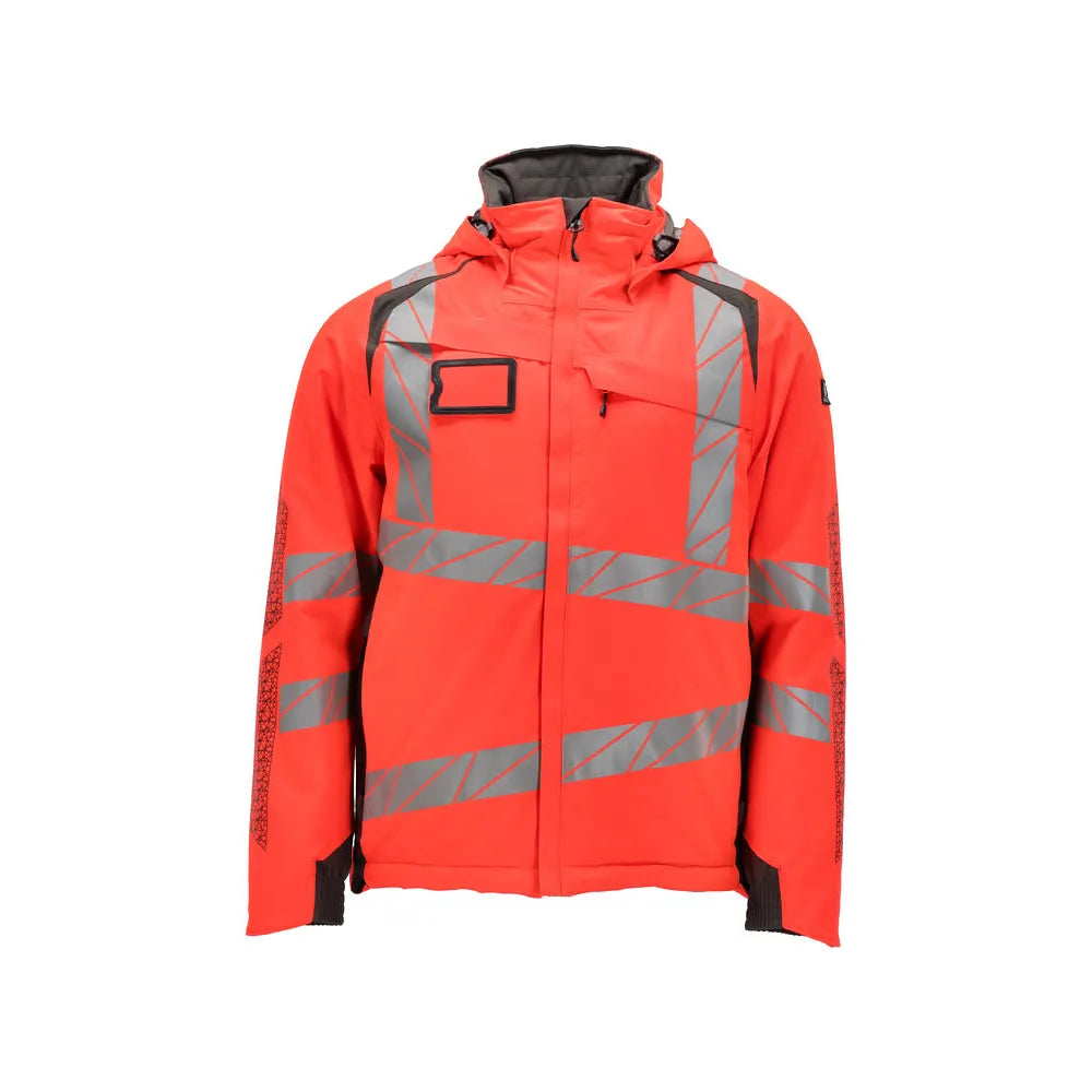 Mascot 19035-449 Winterjas High Vis Rood Donkerantraciet