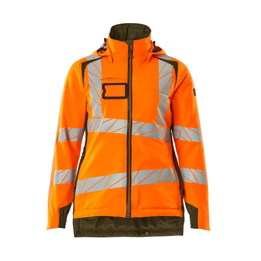 Mascot 19045-449 Winterjas High Vis Oranje Mosgroen