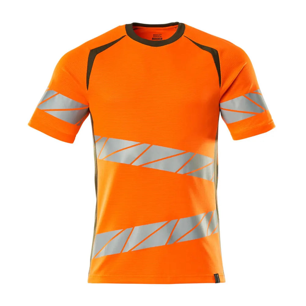 Mascot 19082-771 T-Shirt High Vis Oranje Mosgroen