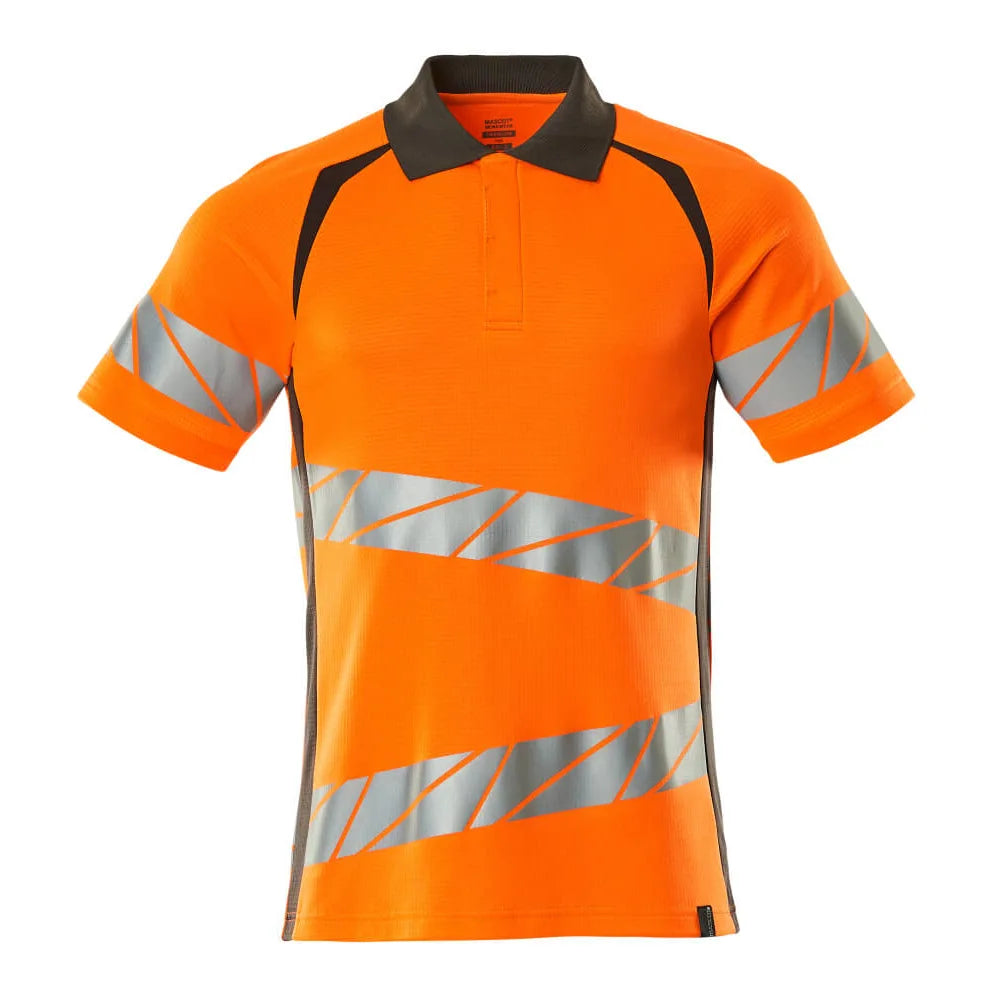 Mascot 19083-771 Poloshirt High Vis Oranje Donkerantraciet
