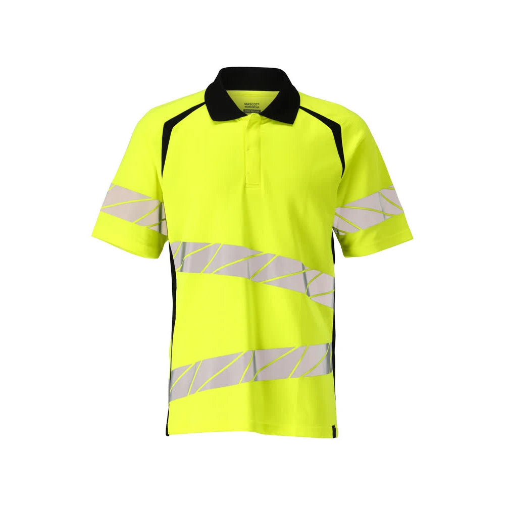 Mascot 19083-771 Poloshirt High Vis Geel Zwart