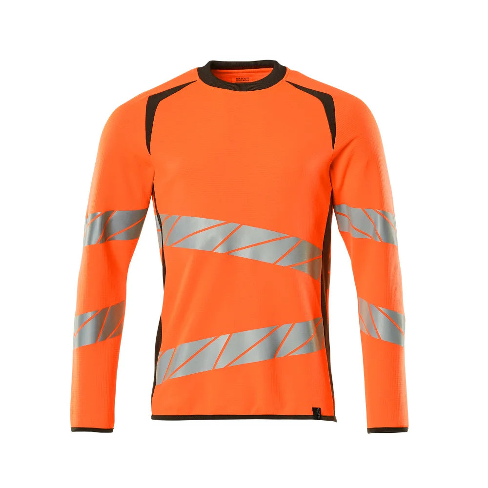Mascot 19084-781 Sweatshirt High Vis Oranje Donkerantraciet