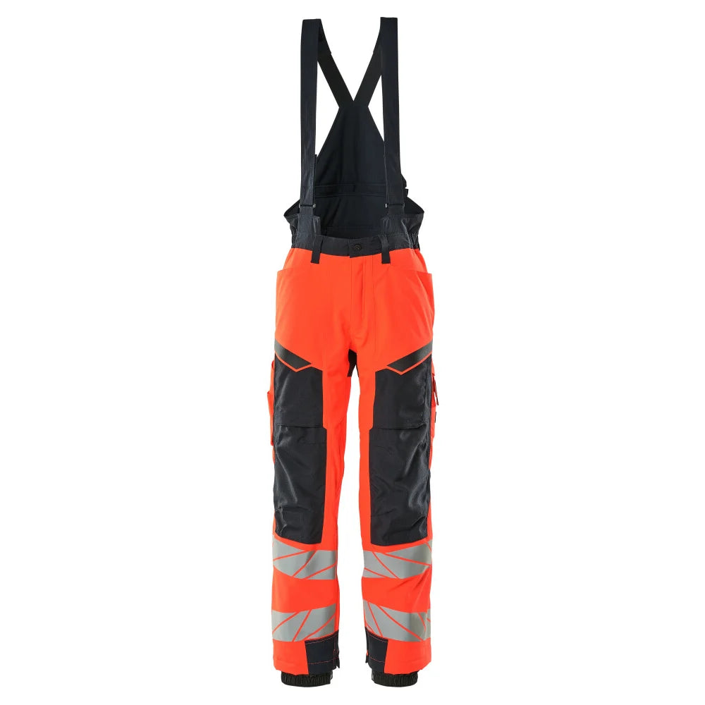 Mascot 19090-449 Winterbroek High Vis Rood Donkermarine