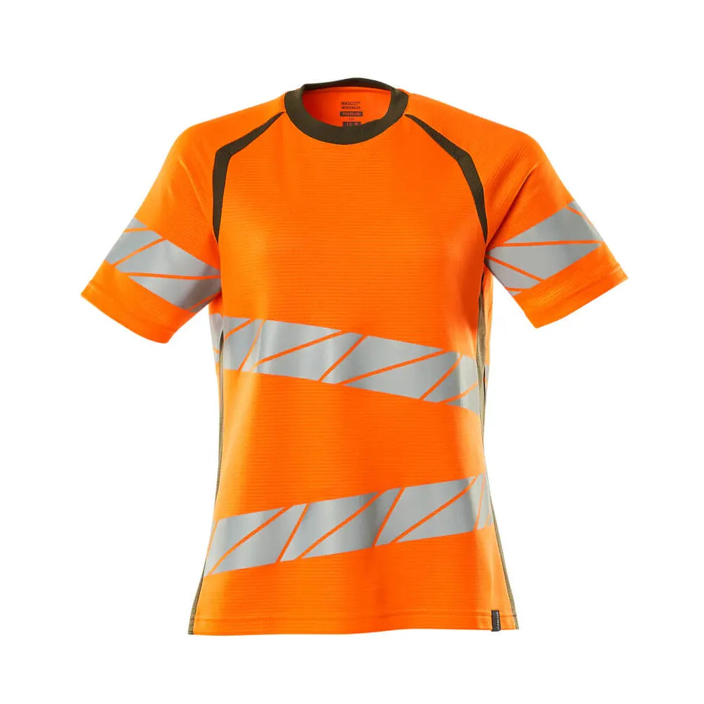 Mascot 19092-771 T-Shirt High Vis Oranje Mosgroen
