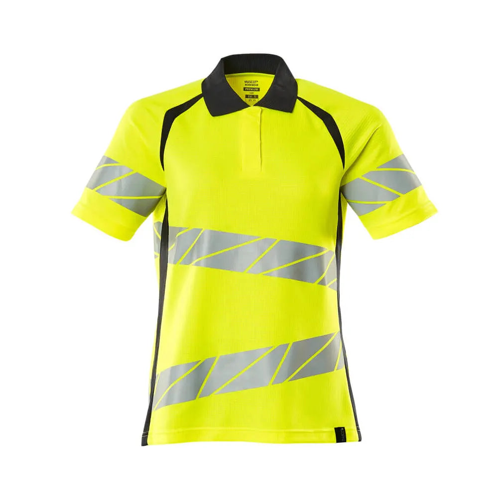 Mascot 19093-771 Poloshirt High Vis Geel Donkermarine