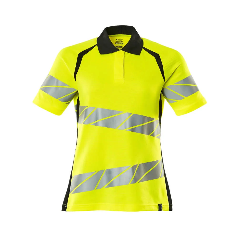 Mascot 19093-771 Poloshirt High Vis Geel Zwart
