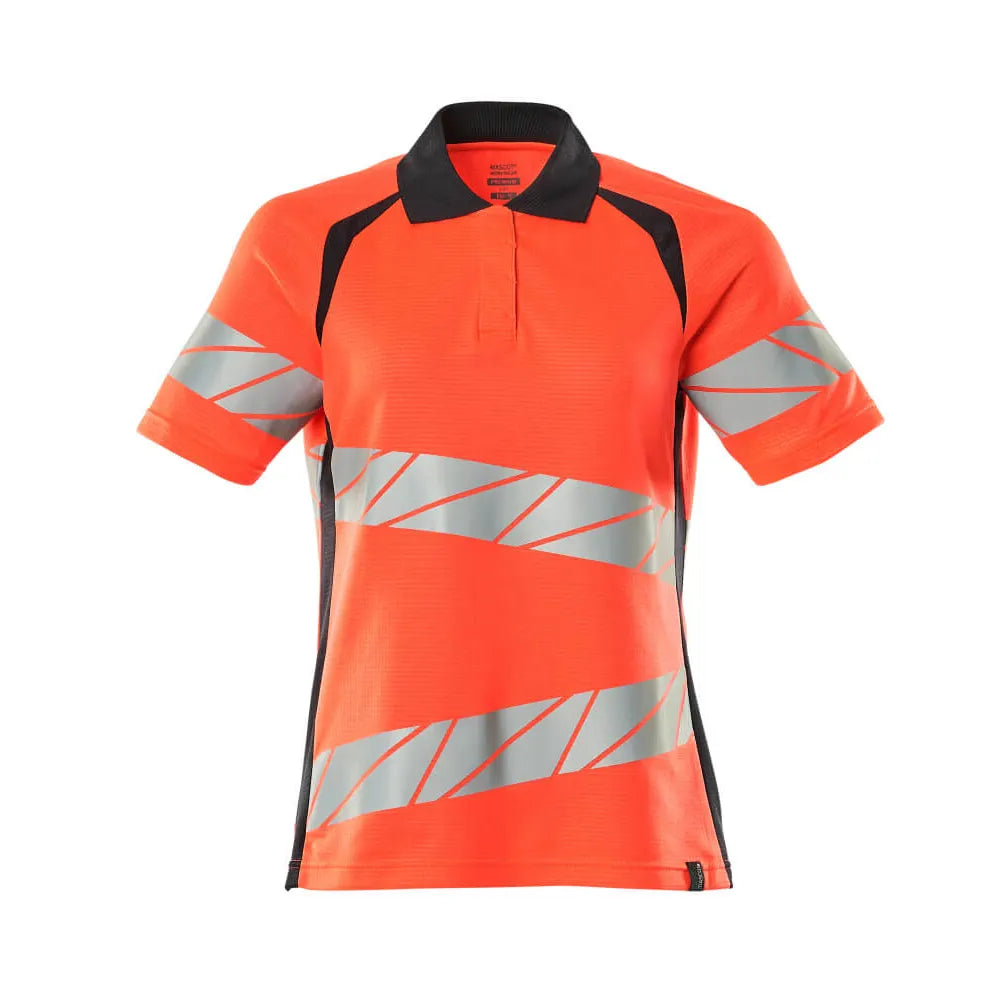 Mascot 19093-771 Poloshirt High Vis Rood Donkermarine