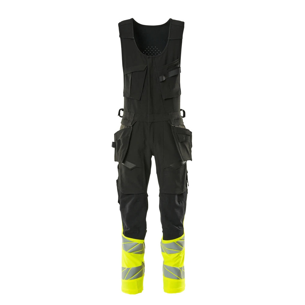 Mascot 19169-711 Bodybroek Zwart High Vis Geel