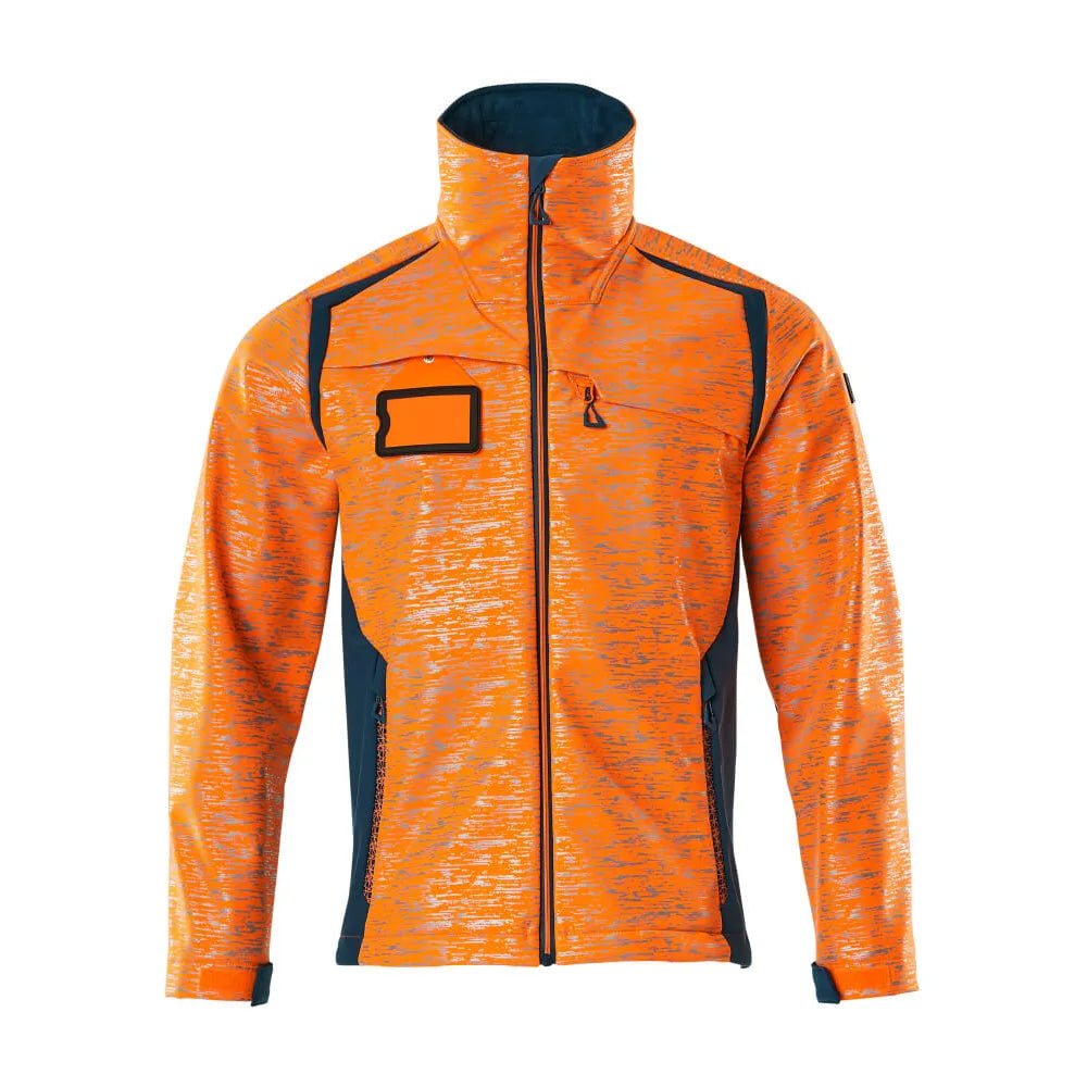 Mascot 19202-291 Softshell Jas High Vis Oranje Donkerpetrol