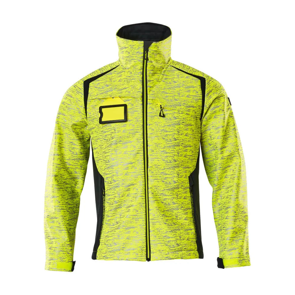 Mascot 19202-291 Softshell Jas High Vis Geel Donkermarine