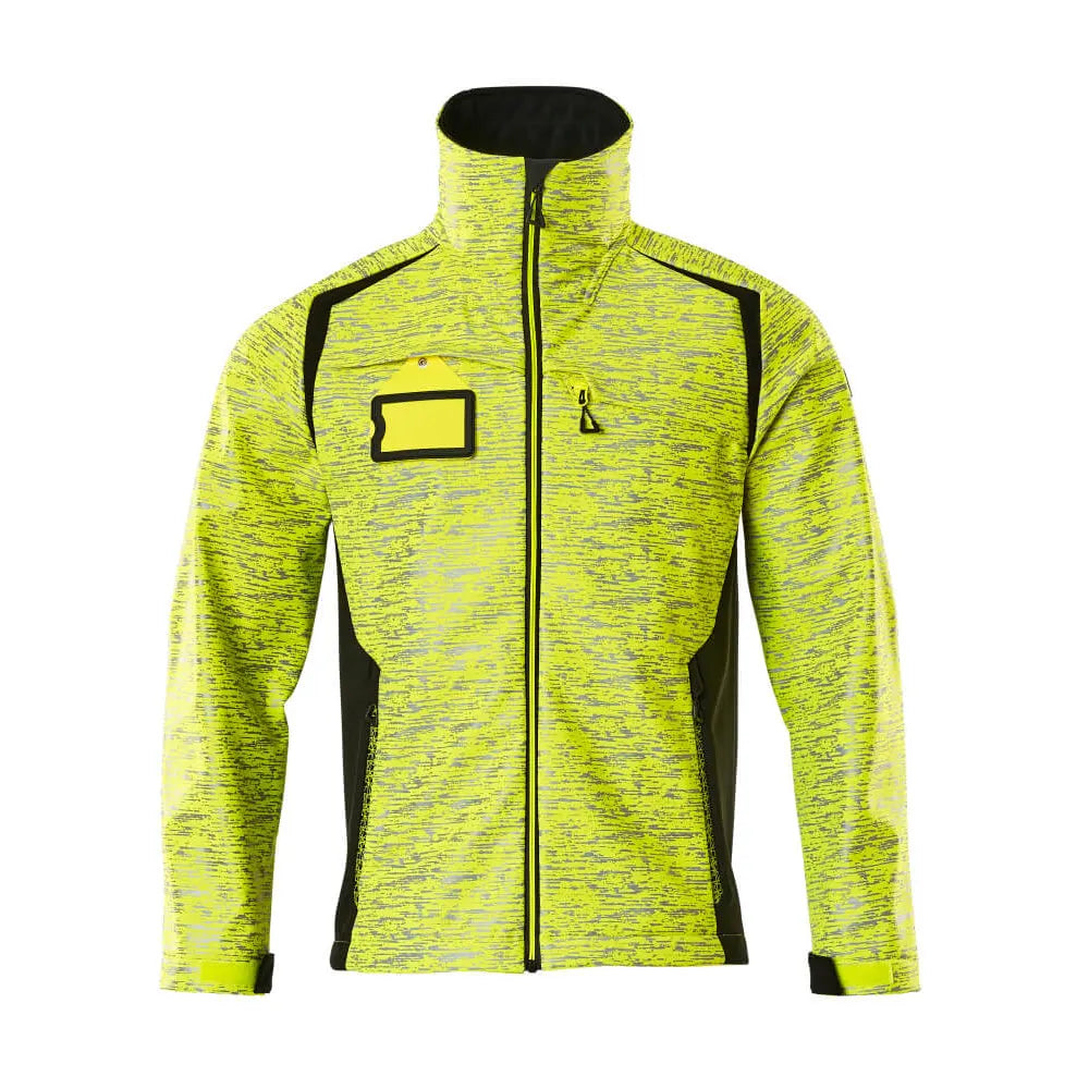Mascot 19202-291 Softshell Jas High Vis Geel Zwart