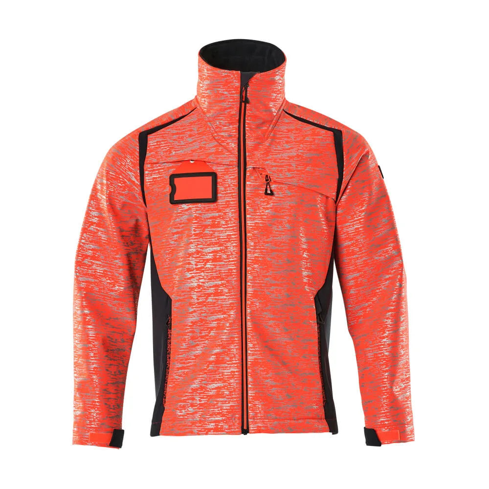 Mascot 19202-291 Softshell Jas High Vis Rood Donkermarine