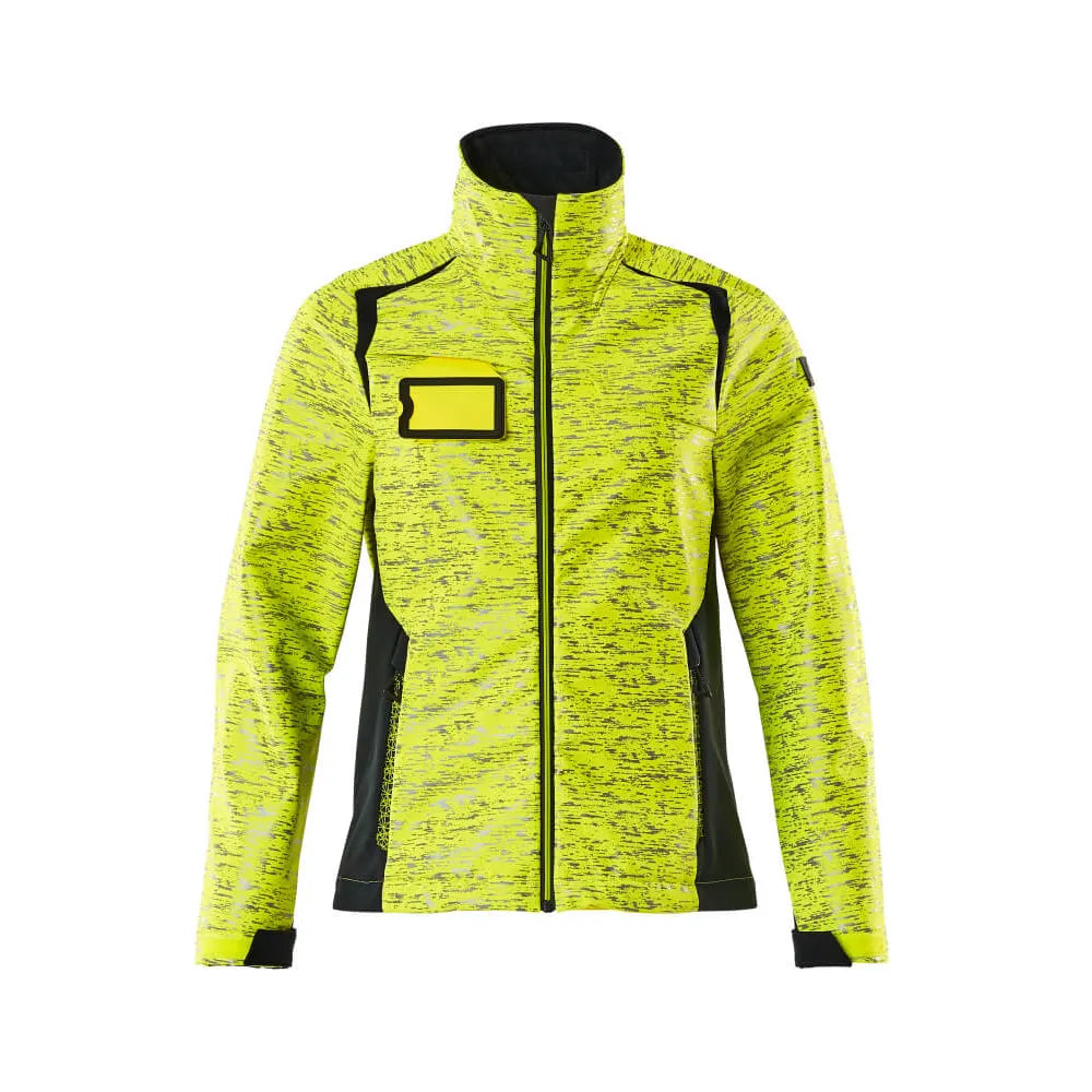 Mascot 19212-291 Softshell Jas High Vis Geel Donkermarine