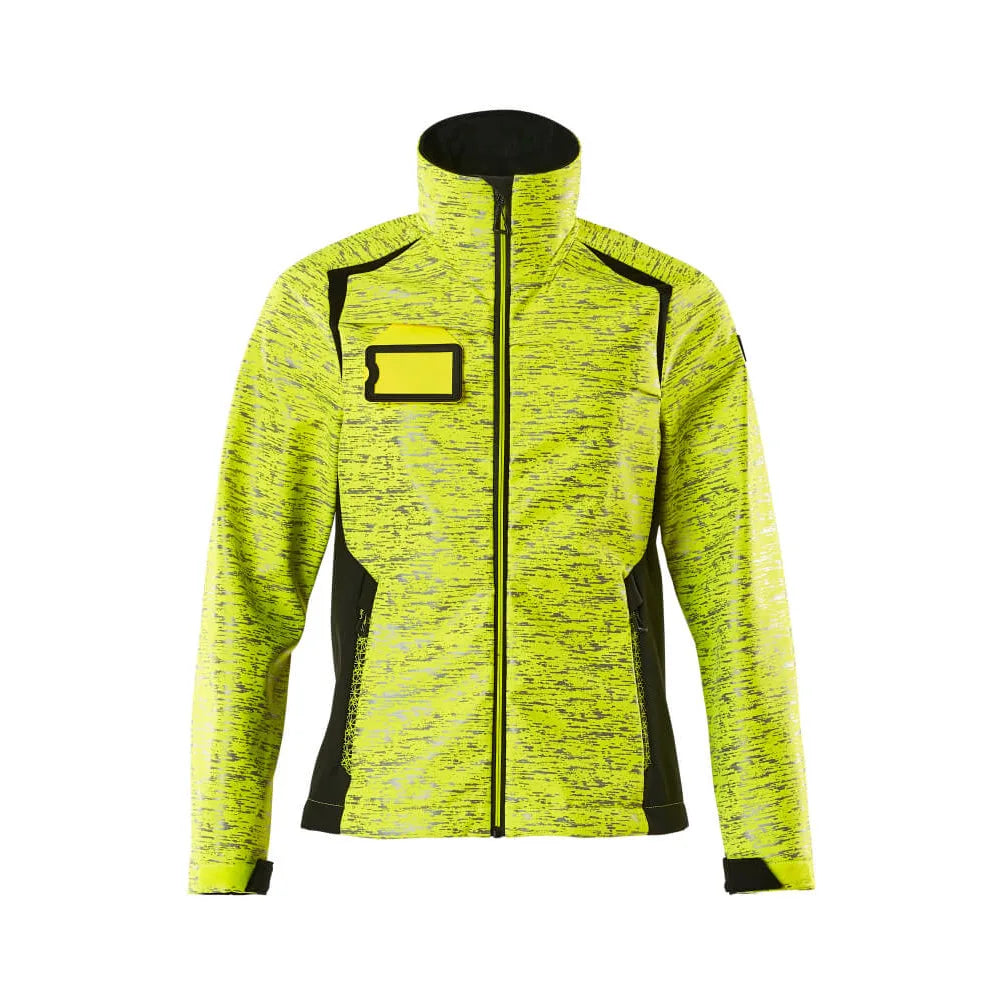 Mascot 19212-291 Softshell Jas High Vis Geel Zwart