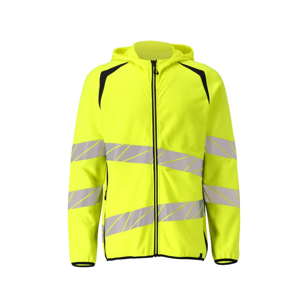 Mascot 19284-781 Capuchontrui Met Rits High Vis Geel Donkermarine