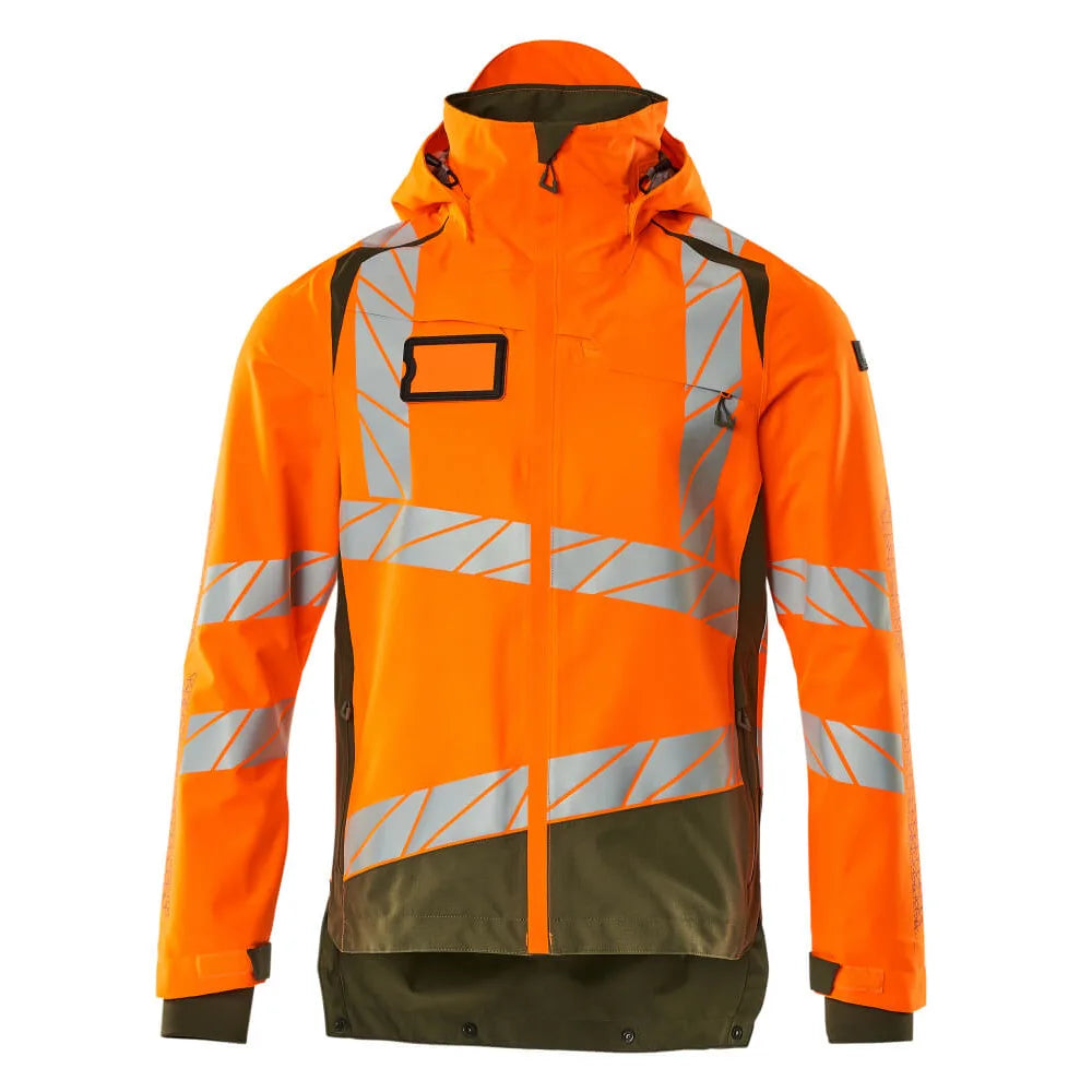 Mascot 19301-231 Shell Jas High Vis Oranje Mosgroen