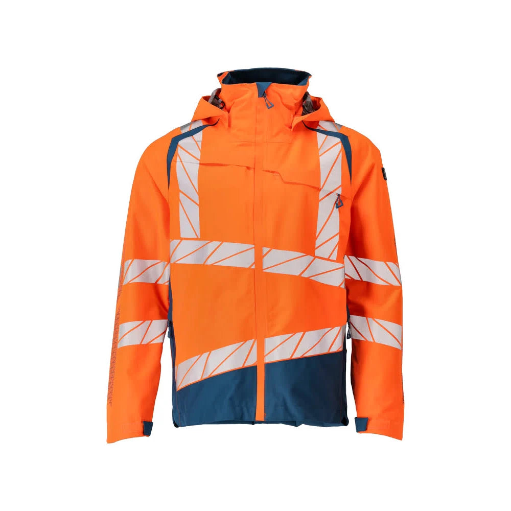 Mascot 19301-231 Shell Jas High Vis Oranje Donkerpetrol