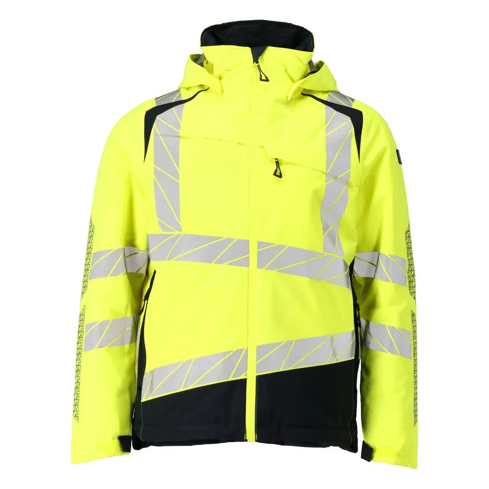 Mascot 19335-231 Winterjas High Vis Geel Donkermarine