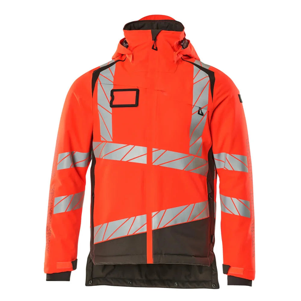 Mascot 19335-231 Winterjas High Vis Rood Donkerantraciet