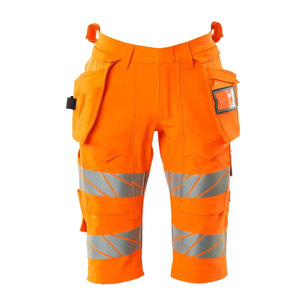 Mascot 19349-711 Shorts Lange Met Spijkerzakken High Vis Oranje