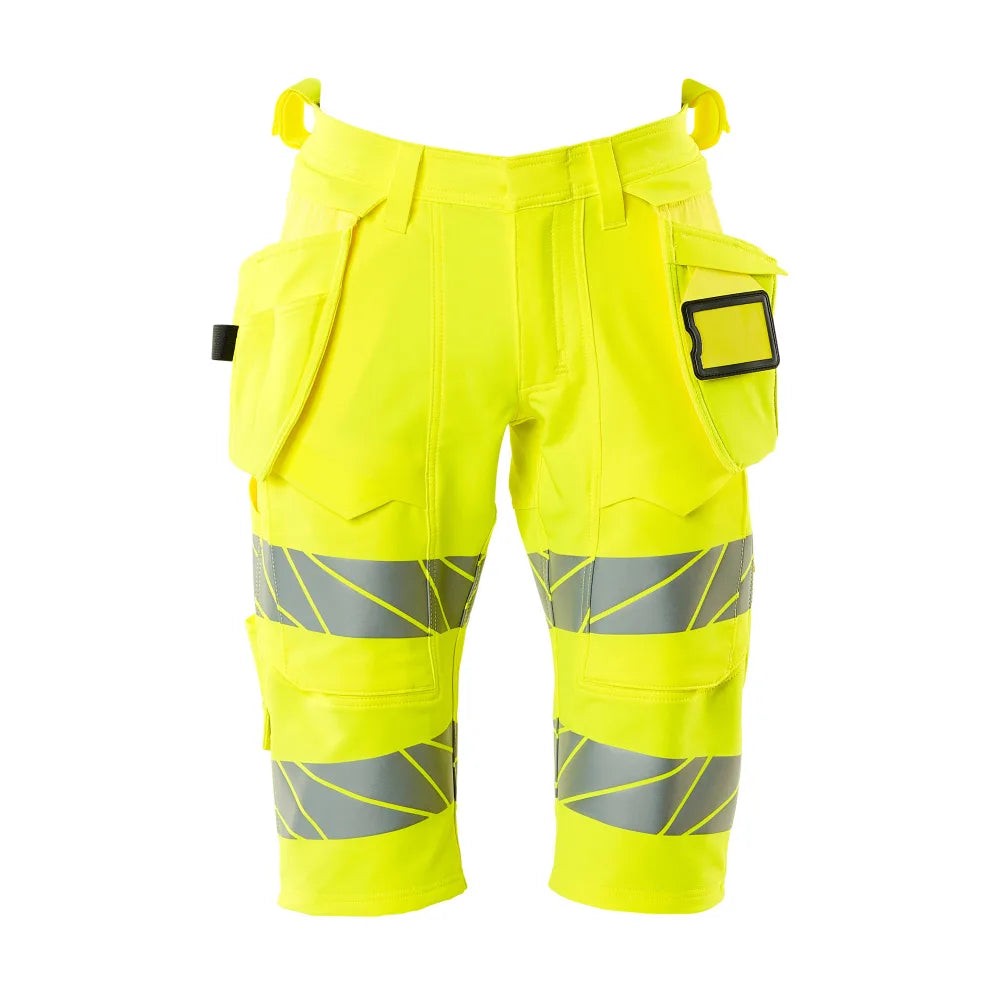 Mascot 19349-711 Shorts Lange Met Spijkerzakken High Vis Geel
