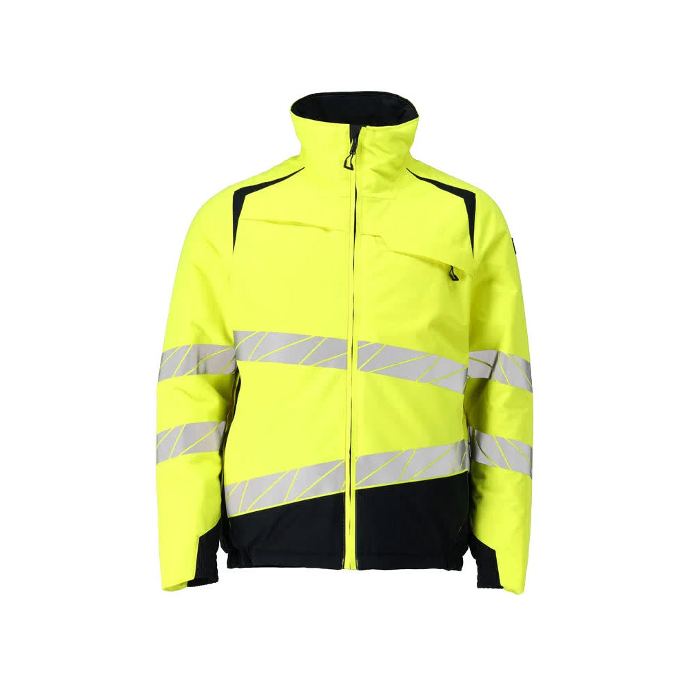 Mascot 19435-231 Winterjas High Vis Geel Donkermarine