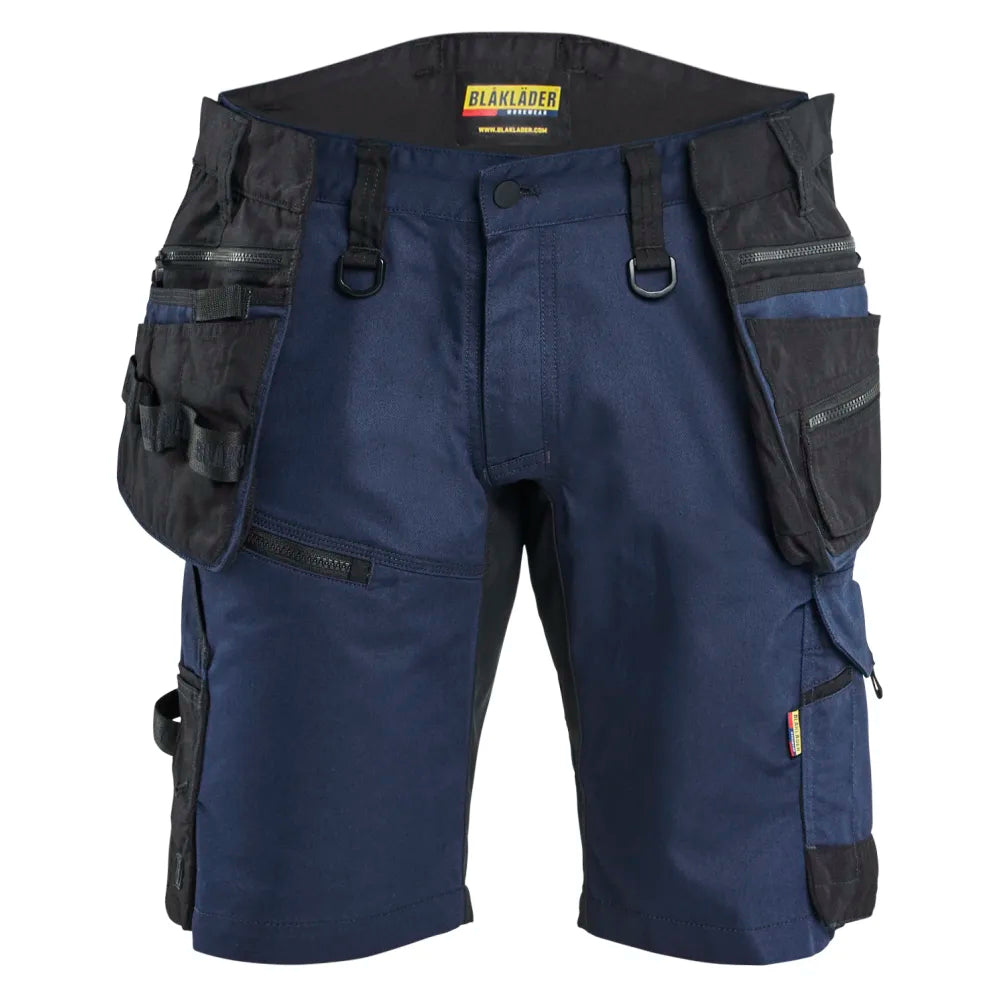 Blaklader 1972 1149 Striker Short 2-Weg Stretch Donker Marineblauw Zwart