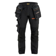 Blaklader 1979 1649 ToolRig Striker Werkboek 4-Weg Stretch Zwart Roest