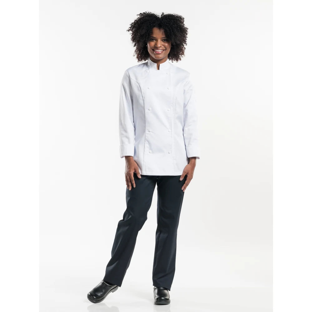 Chaud Devant Kokspantalon Lady Skinny Black Stretch