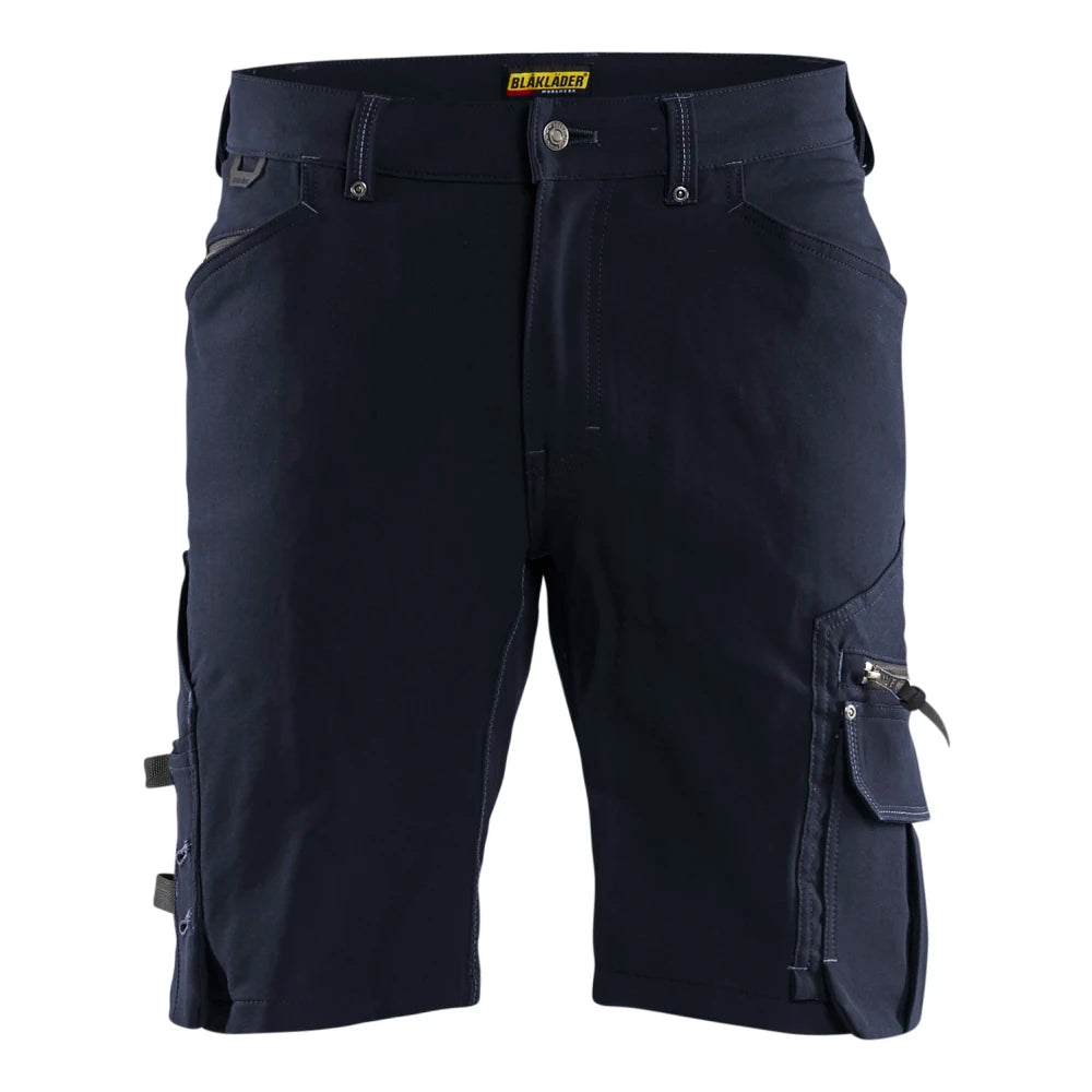 Blaklader 1987 1644 Short 4-Weg Stretch Donker Marineblauw Zwart