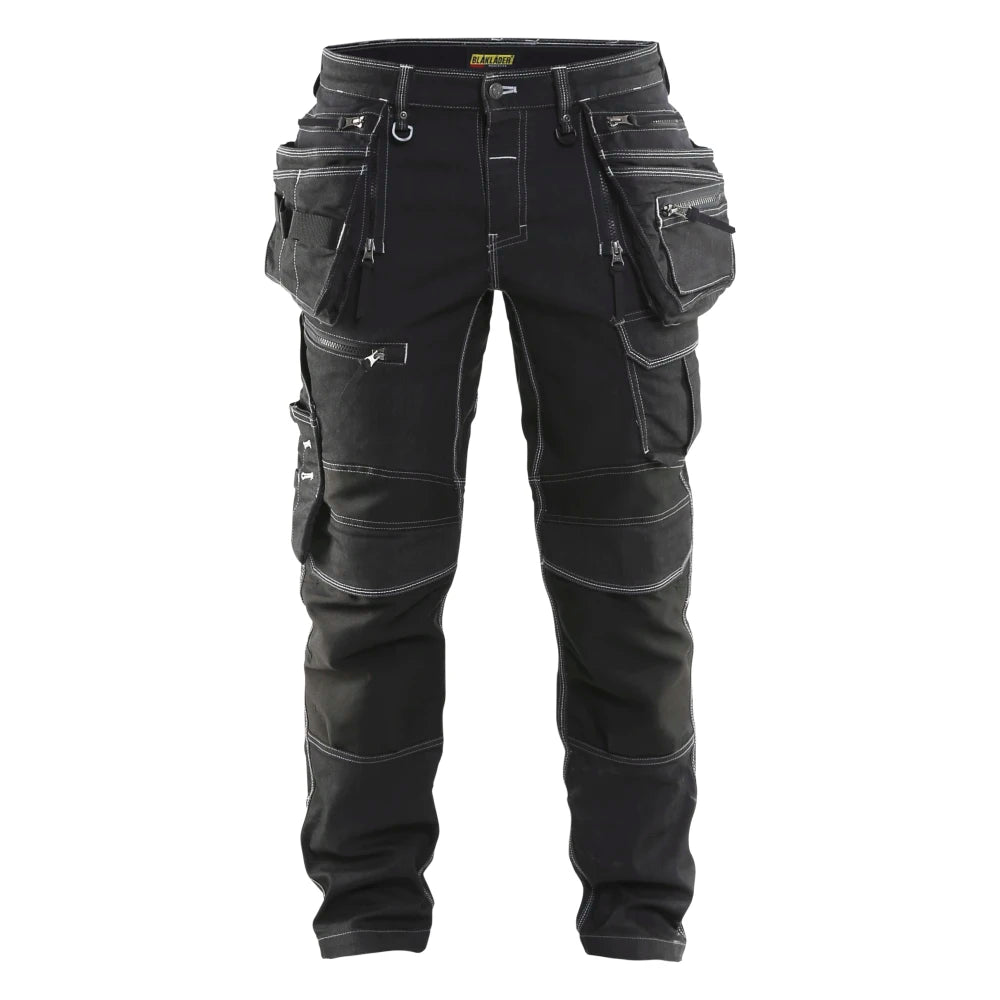 Blaklader 1990 1141 Werkbroek Denim Stretch X1900 Zwart