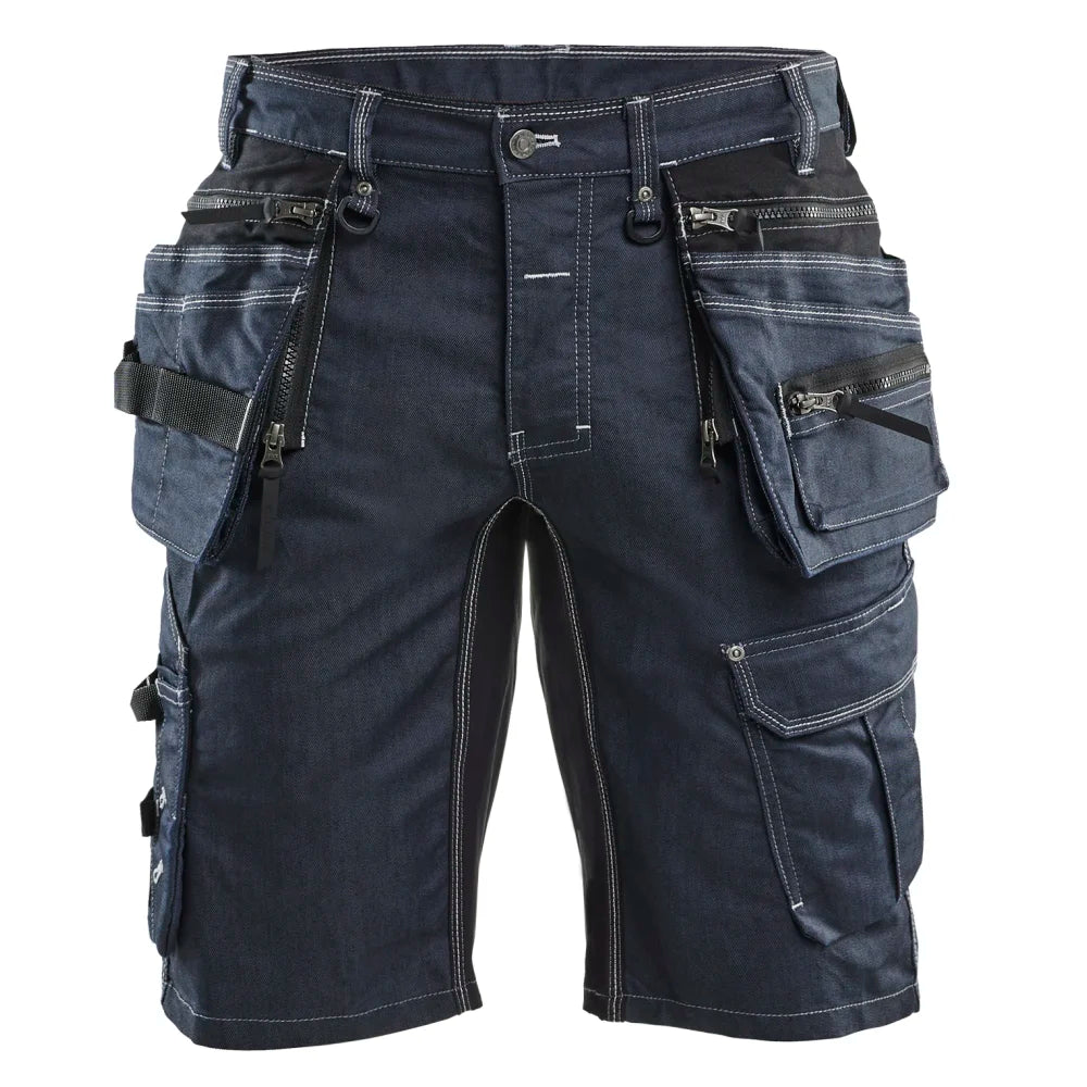 Blaklader 1992 1141 Short Denim Stretch X1900 Marineblauw Zwart