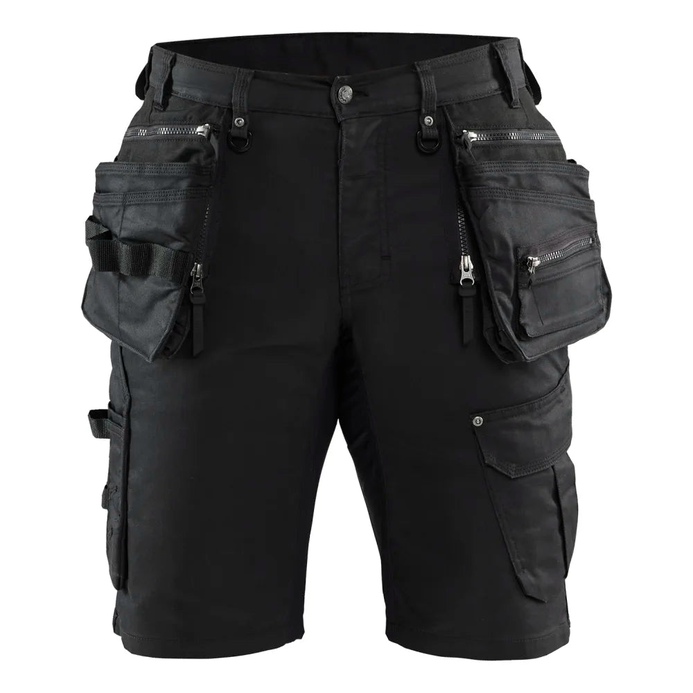 Blaklader 1992 1141 Short Denim Stretch X1900 Zwart Zwart