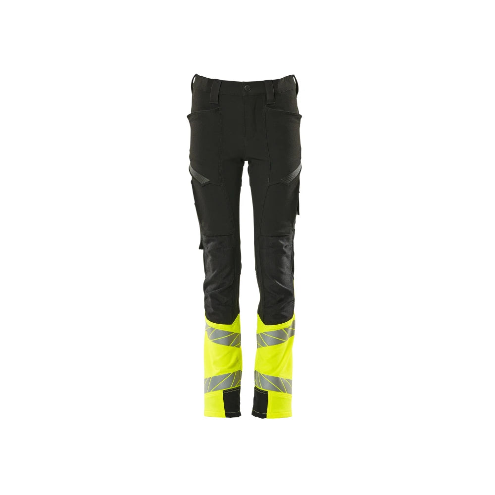 Mascot 19979-311 Broeken Voor Kinderen Zwart High Vis Geel