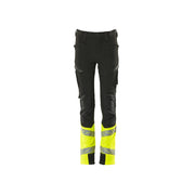Mascot 19979-311 Broeken Voor Kinderen Zwart High Vis Geel