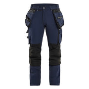 Blaklader 1998 1644 Werkbroek 4-Weg Stretch X1900 Donker Marineblauw Zwart