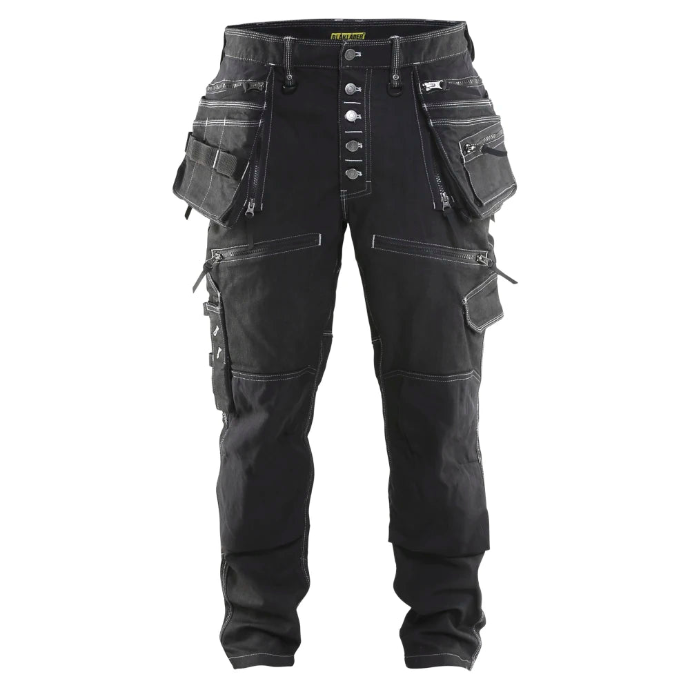 Blaklader 1999 1141 Baggy Denim Stretch X1900 Zwart