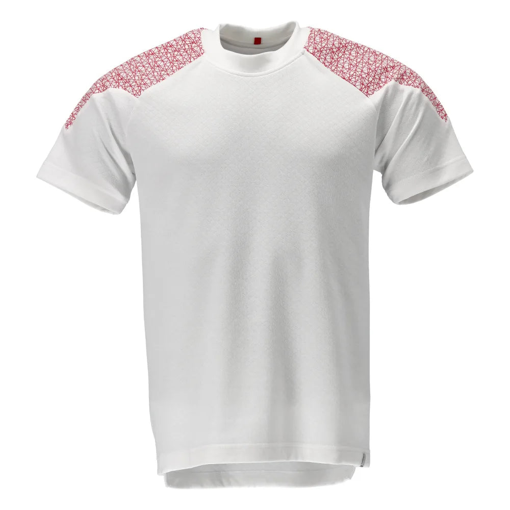 Mascot 20082-933 T-Shirt Met Korte Mouwen Wit Signaalrood