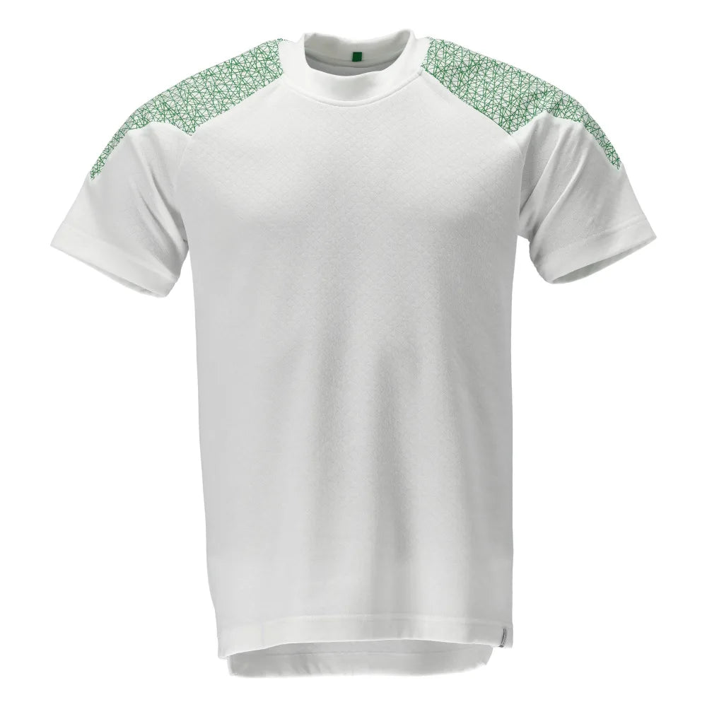 Mascot 20082-933 T-Shirt Met Korte Mouwen Wit Helder Groen