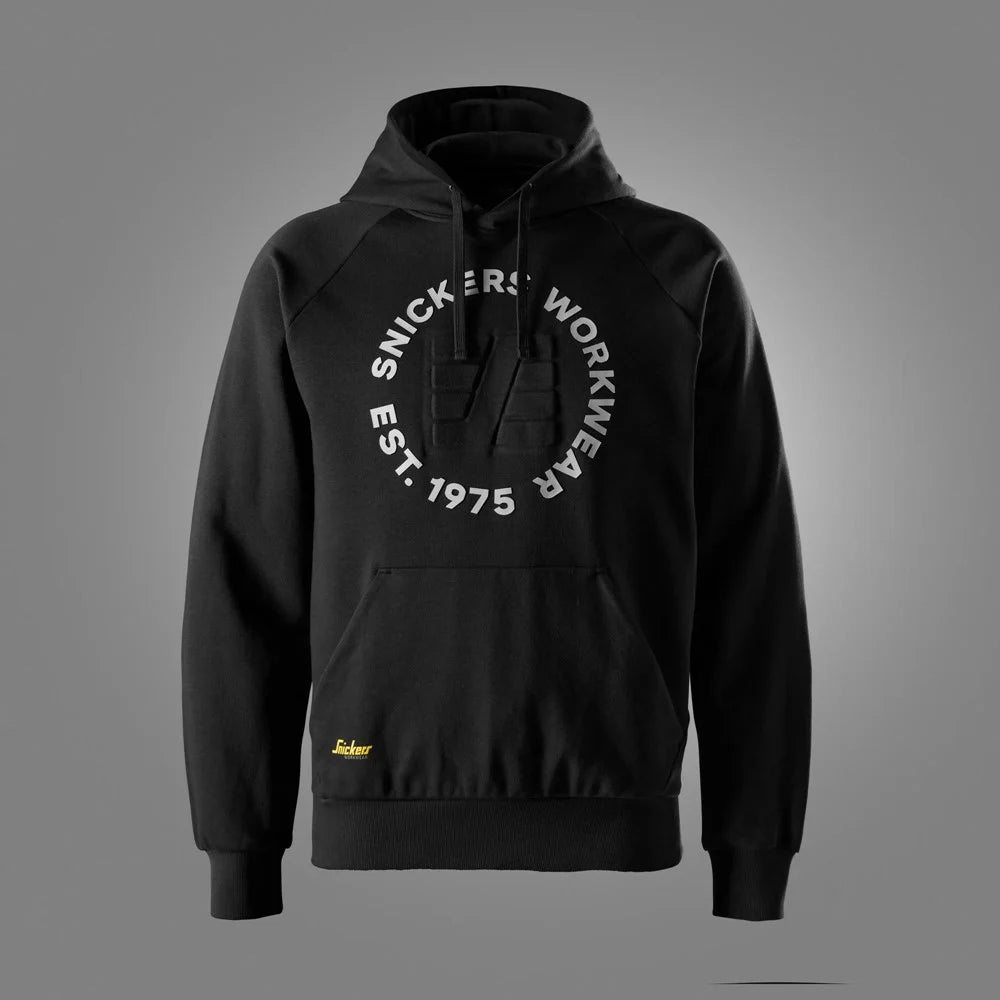 Snickers 2010 Terry Hoodie Met Logo Black