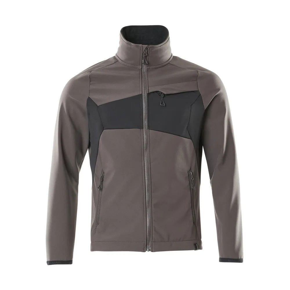 Mascot 20102-253 Softshell Jas Donkerantraciet Zwart