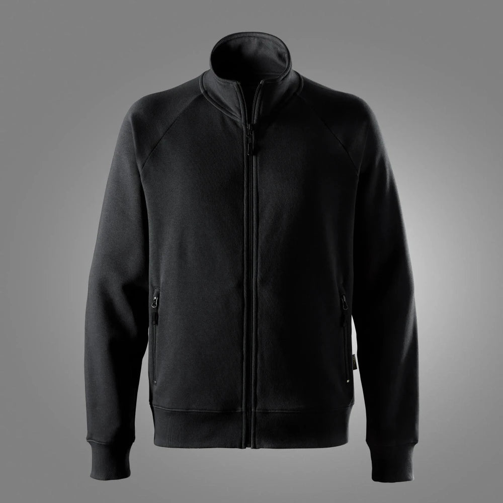 Snickers 2018 Classic Sweater Met Rits 0400 Black