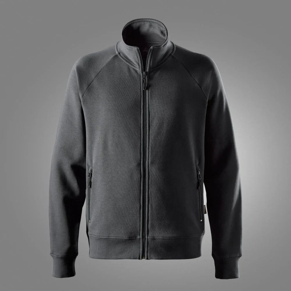 Snickers 2018 Classic Sweater Met Rits 5800 Steel Grey