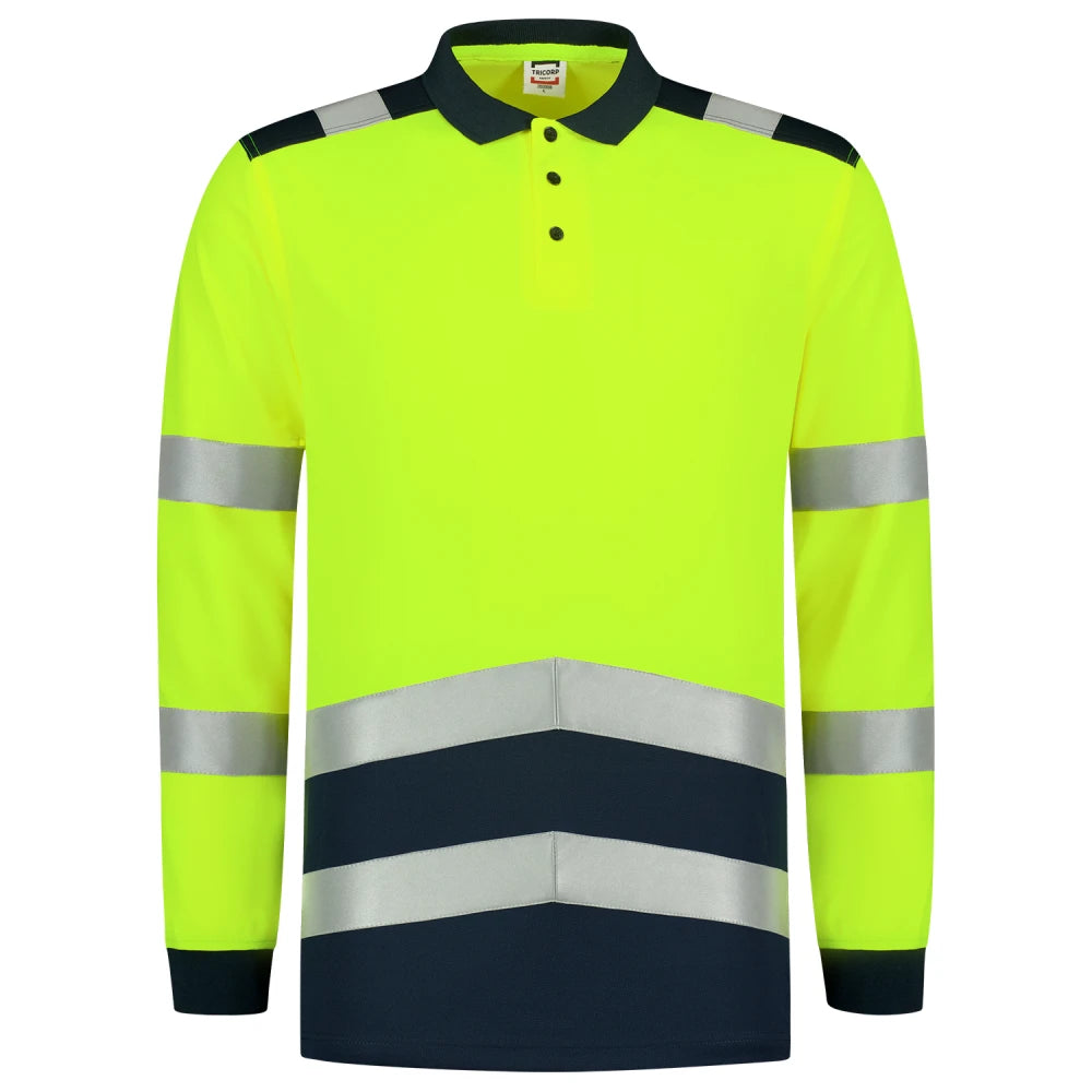 Tricorp 203008 Poloshirt High Vis Bicolor Lange Mouw