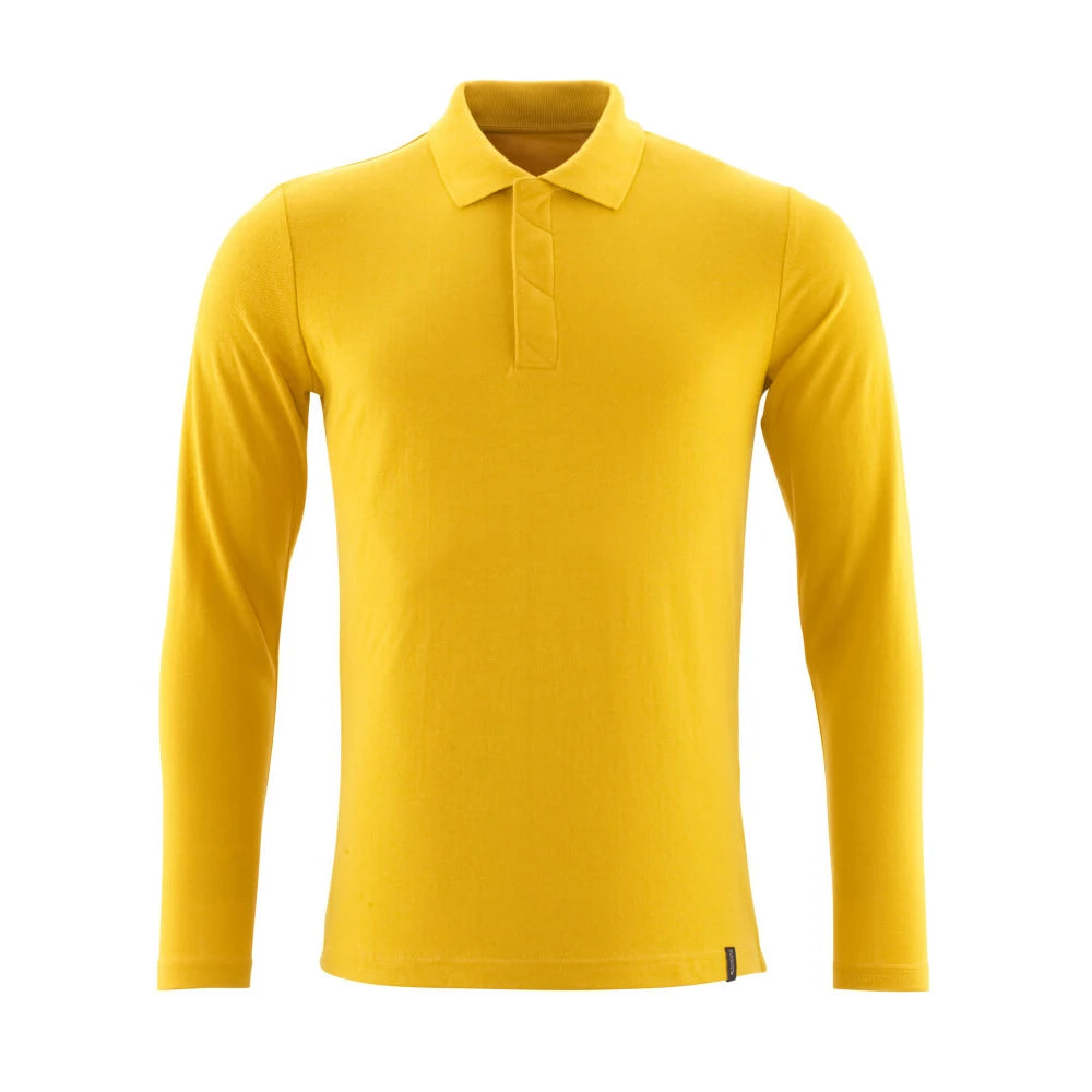 Mascot 20483-961 Poloshirt Met Lange Mouwen Kerriegeel